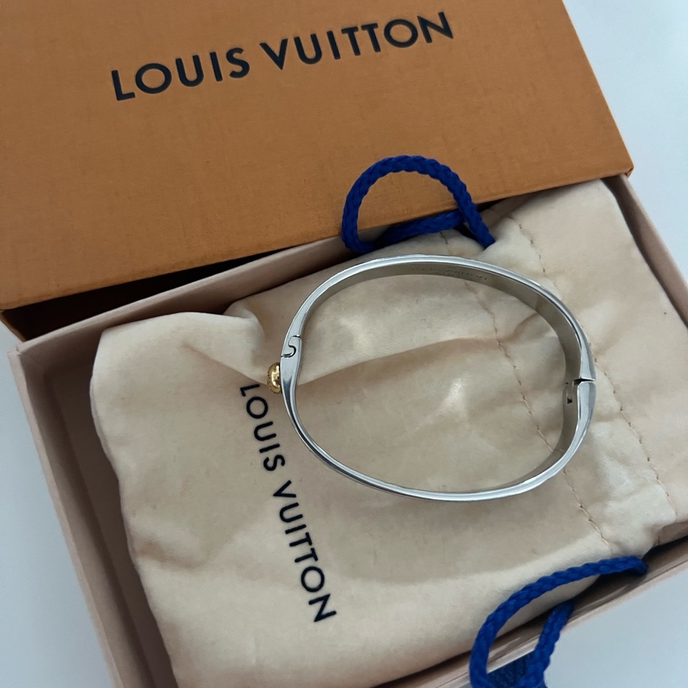AUTHENTIC Louis Vuitton Nanogram Cuff